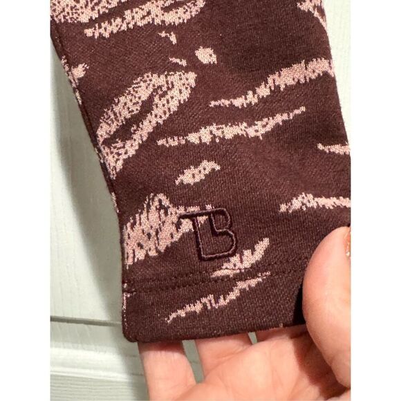 Ted Baker Brown and Pink Midi Dress - Picture 12 of 14